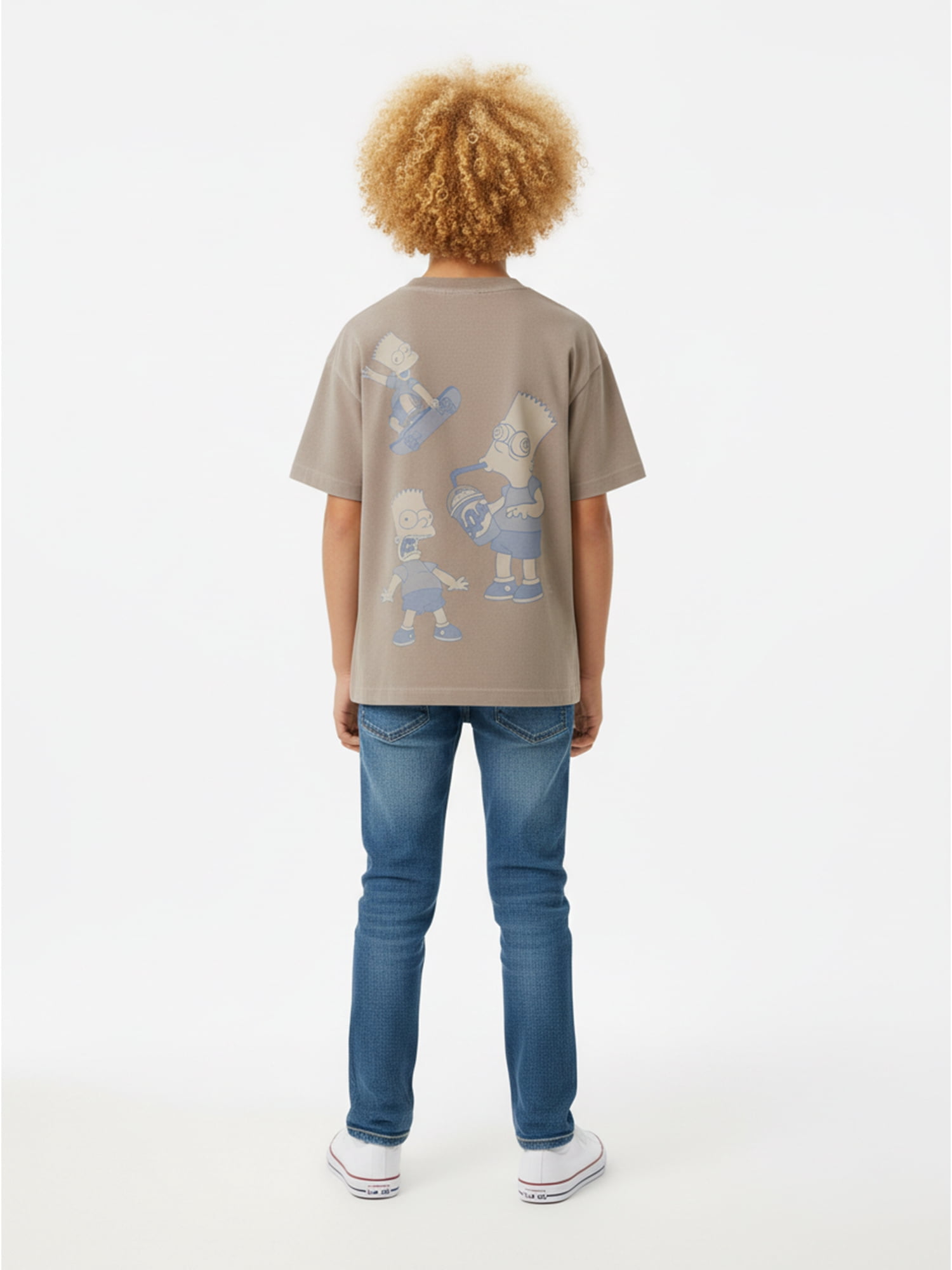 The Simpsons, Boys' Relaxed Graphic T-Shirt, Bartrocious Nature, Sizes 4-18