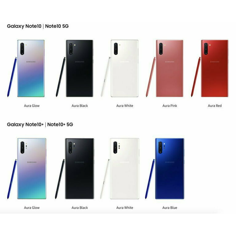 Smartphone Samsung Galaxy Note 10 Dual Sim 6.3 256GB/8GB RAM Octa-core Cam  12MP+12MP+16MP/10MP Prata