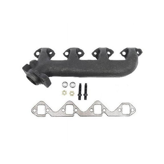 Right Exhaust Manifold - Compatible with 1986 - 1996 Ford F-250 5.0L V8 1987 1988 1989 1990 1991 1992 1993 1994 1995