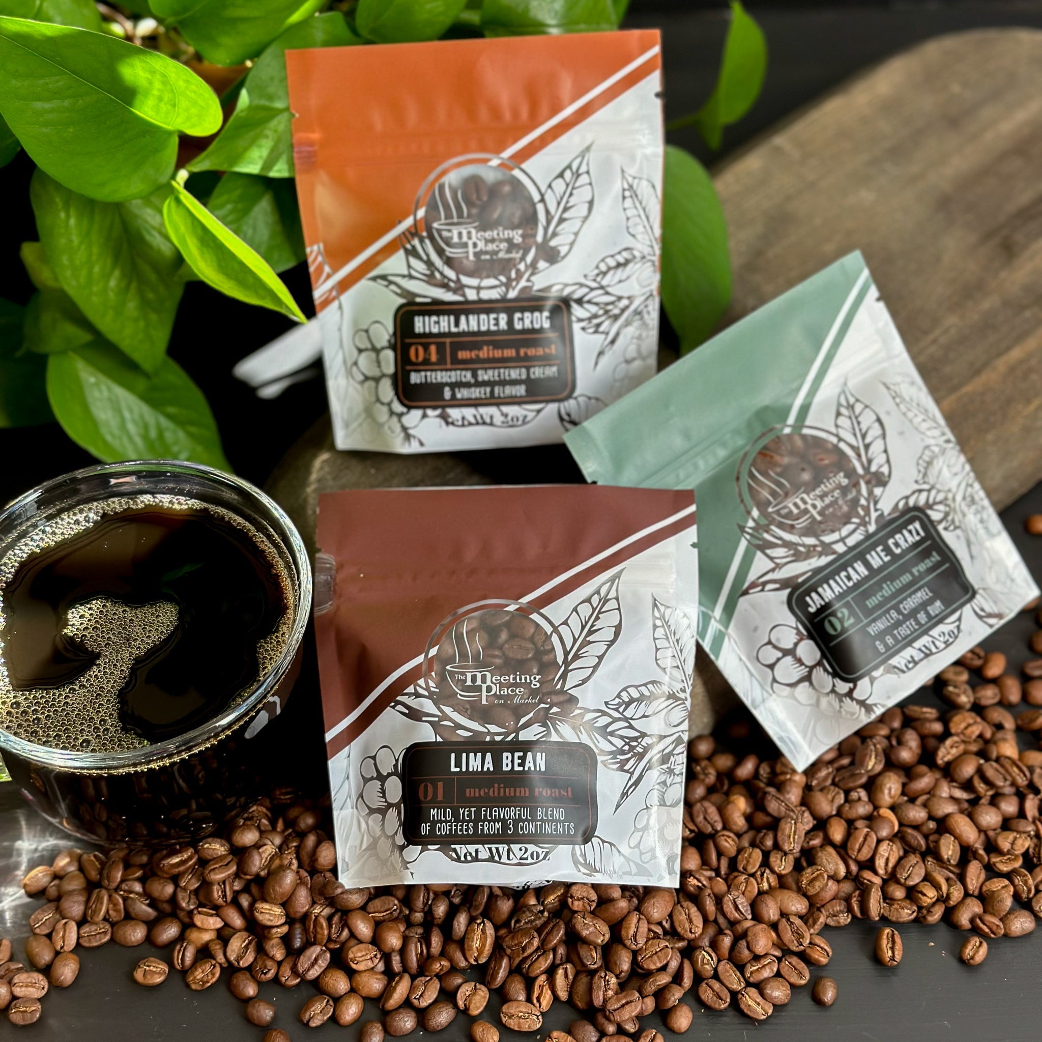Variety of 3 Decaf Gourmet Coffees