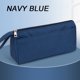 thumbnail image 1 of Estuche Para Lápices Estuche de tela de gran capacidad con doble capa y cremallera para material escolar y de oficina (azul marino, 1 unidad) Rkxzt, 1 of 7
