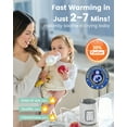 thumbnail image 5 of Grownsy Baby Bottle Warmer 8-in-1 with Timer ,Temperature Control,Defrost, Sterilizer, Heat Baby Food Jars Function, 5 of 8