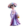 thumbnail image 1 of Colección de esculturas de estatuas de belleza china Ornament Craft Figura de mujeres de belleza antigua para festivales de cumpleaños Decoración de Violeta, 1 of 8