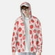 thumbnail image 2 of Fotbe Strawberry Chaqueta con Protección Solar UPF 50+ para Hombre y Mujer, Camisa con Capucha y Bolsillos-X-Large, 2 of 7