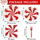 thumbnail image 2 of Juego de servilletas Qyeahkj con bastones de caramelo navideños para fiestas, 200 unidades, 2 of 7