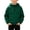 Green, variant on BLVB Hoodies for Boys Quarter Zip Pullover Teen Fleece Hooded Sweatshirt Fashion Hoodie Kids Fall Winter Clothes(White,14-15 Years)