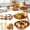 B, variant on Multi-Tier Woven Storage Rack, Handwoven 5-Tier Chic Rattan Storage Rack, Kitchen Countertop Organizer Small Wicker Basket for Fruit Vegetable, Farmhouse Rustic Wicker Shelf for Countertop Buffet