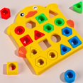 thumbnail image 3 of Montessori Puzzle Toys for Children Geometric Shape Color Matching 3D Interactive Battle Game Educational Toys Puzzle for Kids, 3 of 5