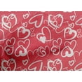 thumbnail image 5 of oneOone Cotton Poplin Red Fabric Valentine Heart Craft Projects Decor Fabric Printed By The Yard 56 Inch Wide, 5 of 6