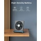 thumbnail image 4 of Ventilador de escritorio portátil Koonie de 3 velocidades, recargable por USB, negro, 4 of 6