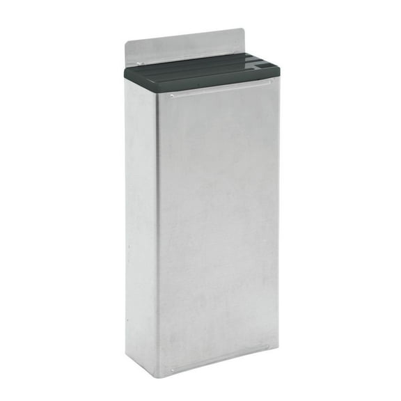 HUBERT® Sanitary Knife Rack with Back Stainless Steel - 6"W x 2 5/8"D x 13 1/4"H