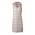 thumbnail image 2 of DailyTrove Women's Long Quilted Puffer Vest - Polyester Casual & Winter Wear, Warm for Daily & Outdoor Outings, 2 of 6