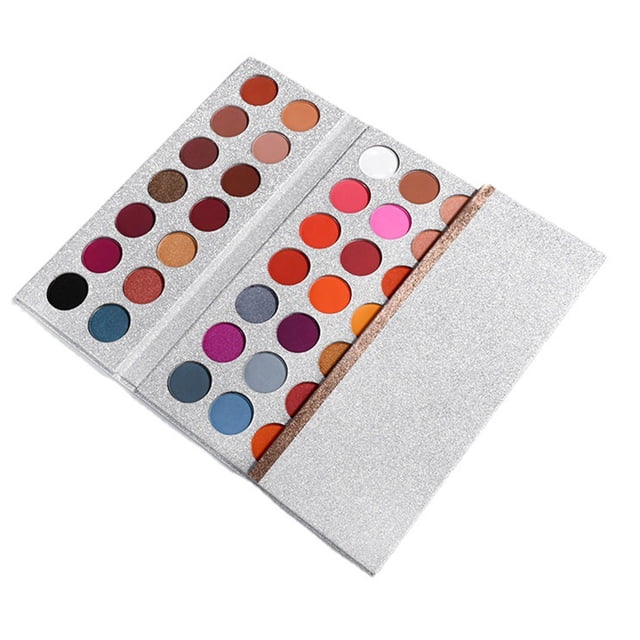 Paleta de Sombras de Ojos, Sombra de Ojos Pigmentado Mate y Portátil para El Hogar para Mujeres