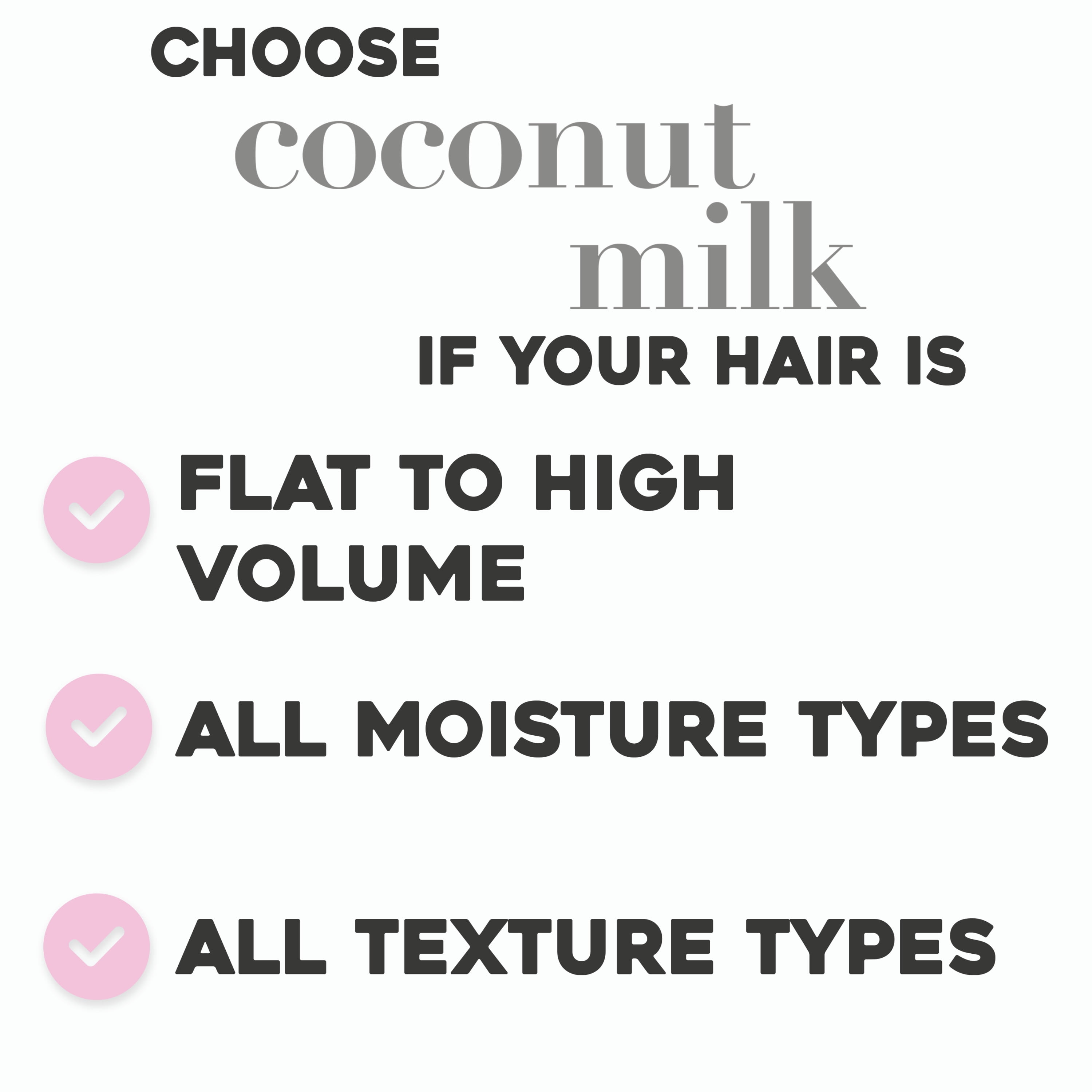 OGX Nourishing + Coconut Milk Moisturizing Shampoo for Strong & Healthy Hair, 19.5 fl.oz