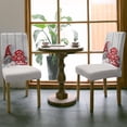 thumbnail image 3 of Dining Chair Slipcover, Christmas Cartoon Gnome Red Tree Wood Grain Board Winter Decoration Stretch Kitchen Chair Covers Removable Parsons Chair Protector Covers for Dining Room Party, Set of 4, 3 of 6
