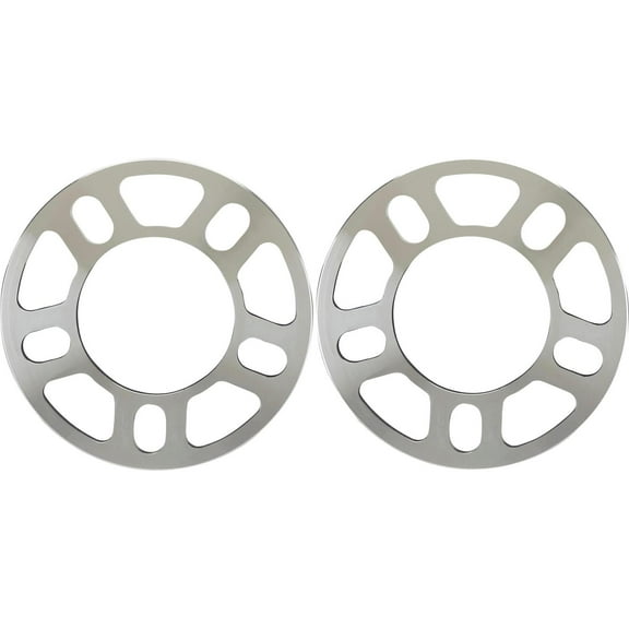 Universal Billet Aluminum Wheel Spacers, 1 Inch, Pair