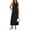 Bm 02 Black, variant on Women's 2 Piece Skirt Sets Casual Matching Lounge Sets Summer Vacation Outfits Sleeveless Tank Top Midi Dress Sets with Pockets S-2XL