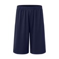 thumbnail image 4 of COMVALUE Women's 2026 Sport Knit High Rise Elastic Waist Capri Pants (Navy, XL), 4 of 5