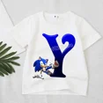 thumbnail image 5 of Camiseta con letras de Sonics The Hedgehogs, figura de acción de anime de dibujos animados, camisetas Supersonics, camisetas de boutique para niños, ropa para niños y niñas, regalos, 5 of 5