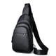 thumbnail image 2 of Riñoneras Bolsos De Pecho Para Hombre, Riñonera De Viaje Con Múltiples Bolsillos De Gran Capacidad De Piel De Vaca De Color Sólido, 2 of 6