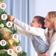 thumbnail image 5 of Adorno Navideño Para Colgar Árbol De Navidad Para Coche Adorno Redondo De Acrílico Papá Noel 26 Letras Decoraciones Decoraciones Para Fiestas Navideñas 1 Unidad, 5 of 5