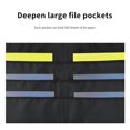 thumbnail image 4 of PENGXIANG 600D Oxford Cloth Storage Pocket Chart Multifunctional Wall File Organizer 20 Compartments Office Wall Pocket Bag File Pocket Hanging Storage Container for Home Office School, 4 of 9