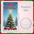 thumbnail image 5 of Festive Decoration Christmas Tree Banner Colorful Ornaments Holiday Celebration for Christmas Party Home Decoration Winter Event, 5 of 9