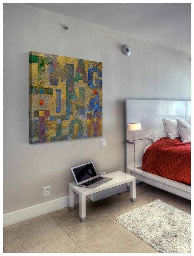 "Imagination II" Painting Print on Wrapped Canvas