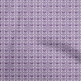 thumbnail image 1 of oneOone Polyester Spandex Purple Fabric Asian Block Sewing Material Print Fabric By The Yard 56 Inch Wide, 1 of 5