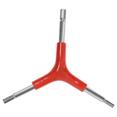 

3-way Hex Tool|Y Type 3 Way Hex Socket Wrench For Bikes|Y Shape Bike Hex Socket Wrench Bicycle Cycling Torque Spanner External Hex Key Combination Repair Tools