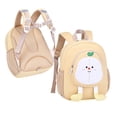 thumbnail image 2 of Backpack for Teen Girls Korean Style Apple Print Backpack for Girls Casual School Crossbody Daypack Yellow S, 2 of 5