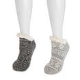 thumbnail image 2 of MUK LUKS Women's Shortie Cabin Socks, 2-Pack, S-M / L-XL, 2 of 2