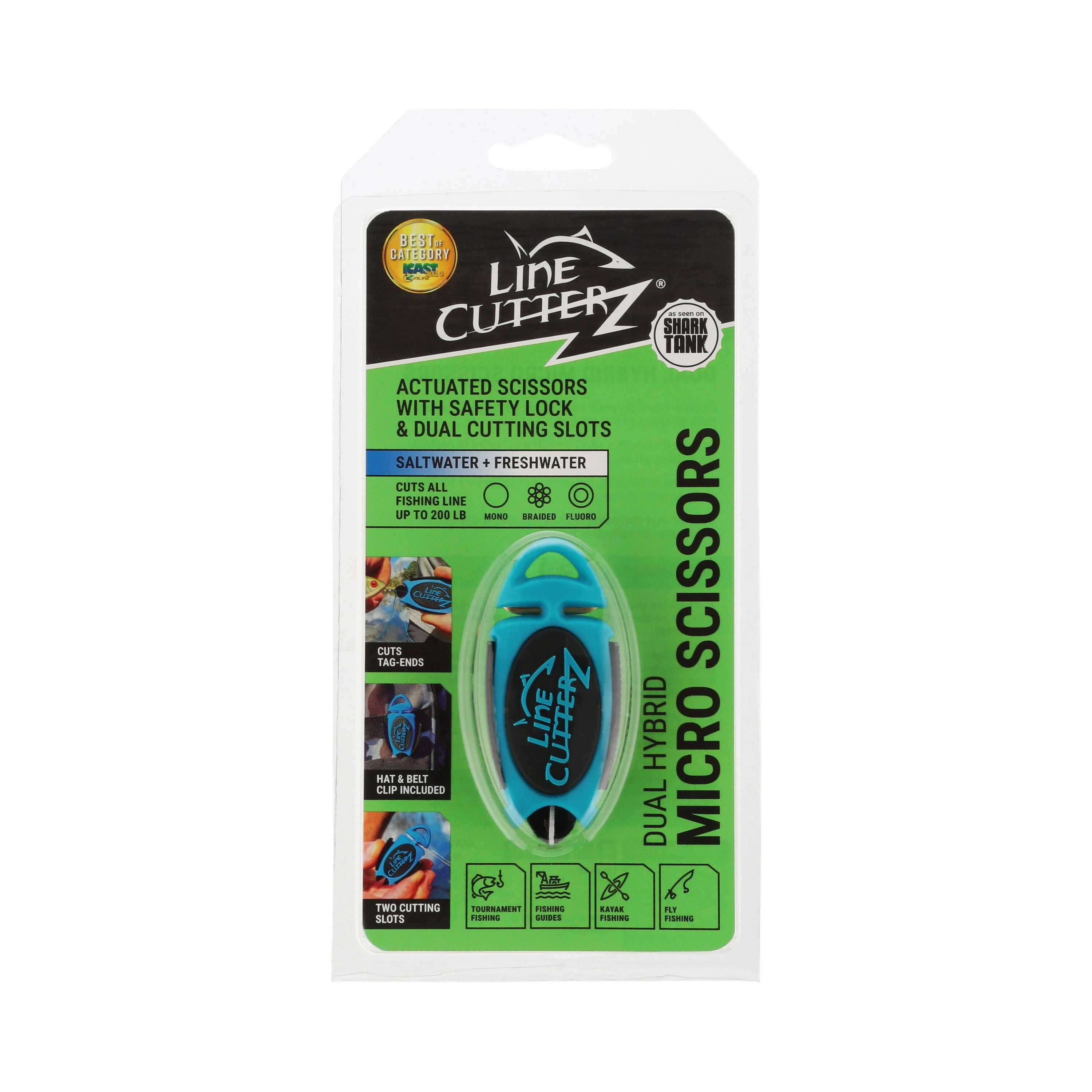 Line Cutterz Dual Hybrid Micro Scissors Stainless Steel