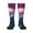 1 Black, variant on Xecao DJ Panda Hot Air Balloon Print Compression Socks for Both Men And Women for Running, Travel, Flight, Nurse
