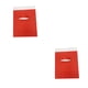 thumbnail image 4 of Vogacara de 100 piezas impermeable a prueba de sudor de un solo de color sólido portátil portátil para niños pulseras para conciertos rojo Rojo 2piezas Vogacara CBP033697, 4 of 5