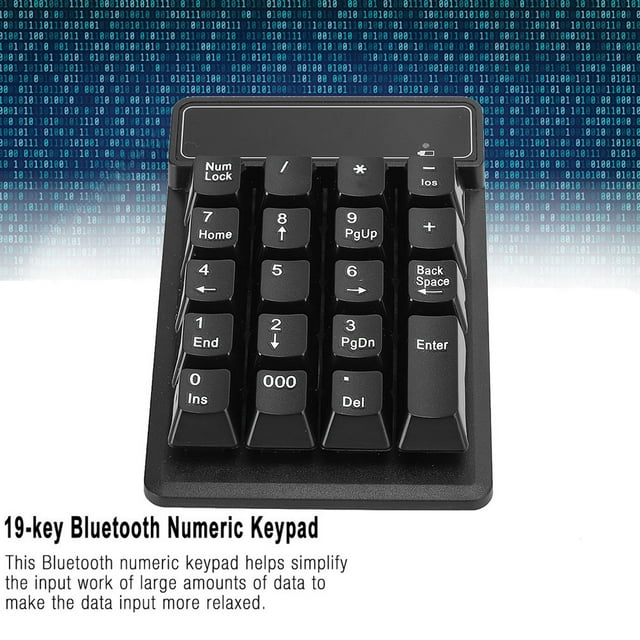Numeric Keypad, Long Work Time Number Keypad, Waterproof For IOS Systems
