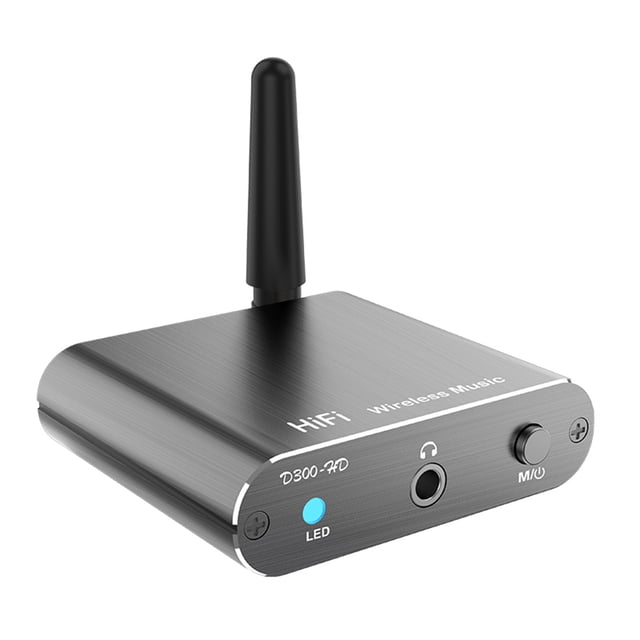 Convertidor De Audio Convertidor de audio Receptor de amplificador 5.2 compatible con Bluetooth para computadora TV Coche