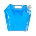 thumbnail image 3 of Jarras de almacenamiento de 5xwater bucket de agua dispensador de bebidas al aire libre para acampar con plegables bolsas de agua de agua para automóviles, emergencia, mochila, barbacoa 2 piezas, 3 of 8
