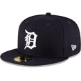 thumbnail image 1 of New Era Detroit Tigers MLB 59FIFTY Équipe Marine Collection Authentique Ajustée sur le Terrain, 1 of 10