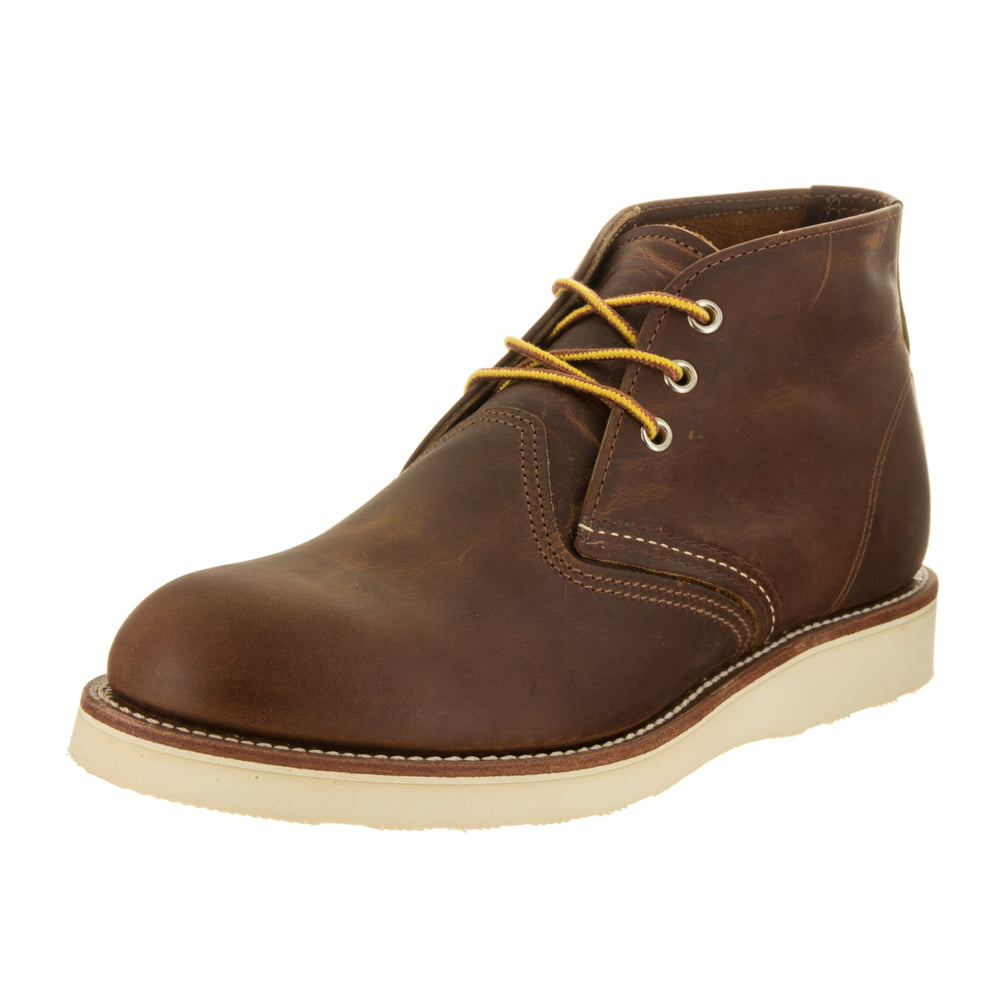 Red Wing - Red Wing 3137: Mens Heritage Work Chukka Copper Rough ...