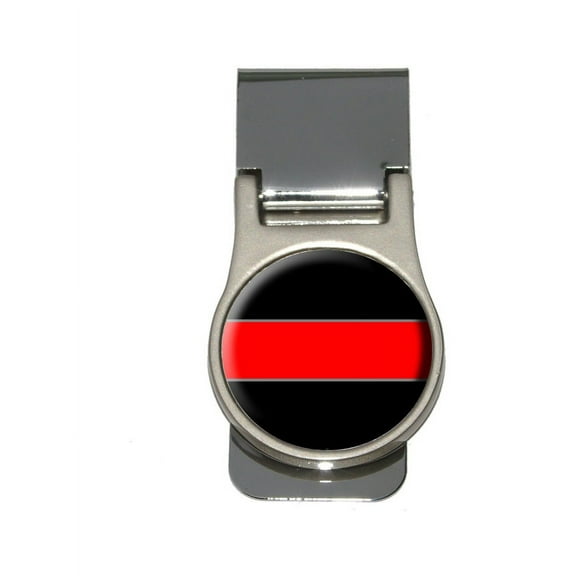Thin Red Line Firefighters Money Clip