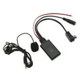 thumbnail image 3 of Audio Cable Adapter, ABS Black Wear    Cable Strong Compatibility  for  Devices for Car Smart Phone, 3 of 8