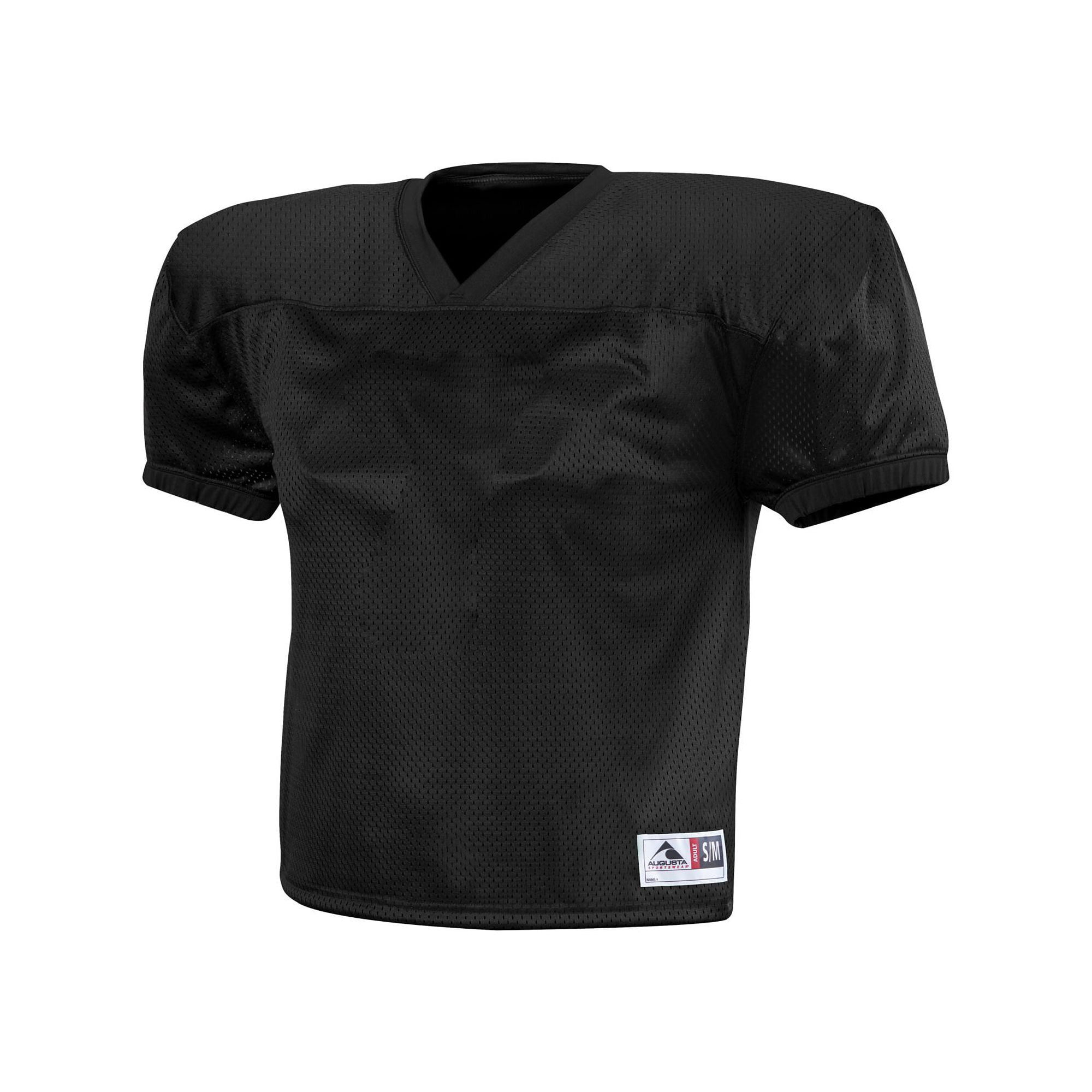 black football practice jersey