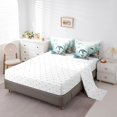 thumbnail image 5 of Castle Fairy Marine Turtle 7 Pieces Bedding Comforter Set,Underwater World Full Bedding Set Lightweight,Ocean Animal Fitted Sheet Flat Sheet,Ultra Soft Coastal Home Decor,Reversible, 5 of 8