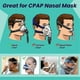 thumbnail image 5 of 8 Pack Hypoallergenic CPAP Mask Liners for ResMed N20 Lightweight Fabric Covers, 5 of 5