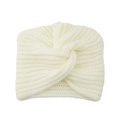 thumbnail image 1 of Sombrero de turbante de punto para mujer Bohemia Cachemira Cruz Wrap Head Gorro de lana Turbante Cap (blanco) Banban ZefeiWu 8390615886543, 1 of 1