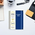 thumbnail image 5 of WSZZL 2025-2026 Planning Notebook, Coil Bound, Double Line Binding, Inner Pocket, Monthly Calendar, Efficient Organization Tool for Professionals and Busy Adults, 5 of 5