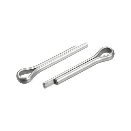 

Uxcell Split Cotter Pin 2x10mm 316 Stainless Steel Clip Fastener Fitting Silver 30Pack