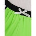 thumbnail image 7 of iEFiEL Girls Two Piece Swimsuit Sleeveless Jumpsuit and Elastic Waist Boy Shorts Set Bathing Suit Swimwear,Sizes 4-16 Fluorescent Green 4, 7 of 7