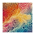 thumbnail image 4 of Awypu Coral Body Coral Body Tablecloth Full Width Single-Sided Printing 100% Polyester Fiber 36*36, 4 of 8